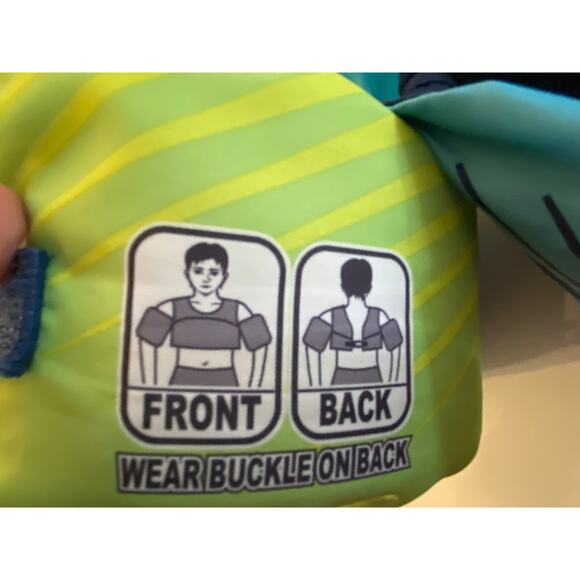 Speedo Safe Splash Child Floatation Vest 30 to 50 Pounds. - Picture 7 of 7